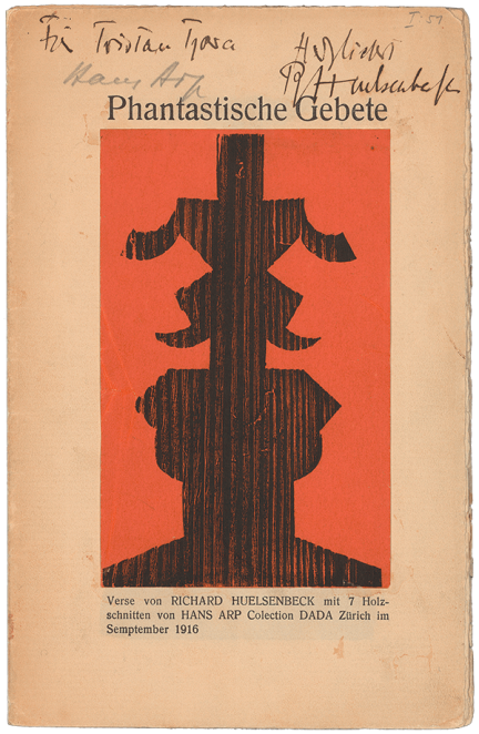 Richard Huelsenbeck, Hans Arp, Phantastische Gebete, 1916