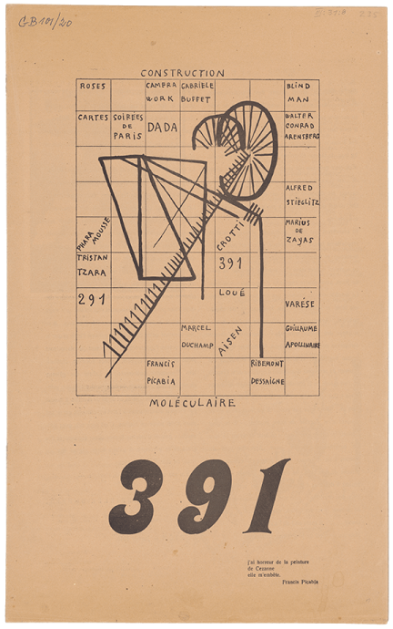 Francis Picabia, 391. Numéro 8, 1919