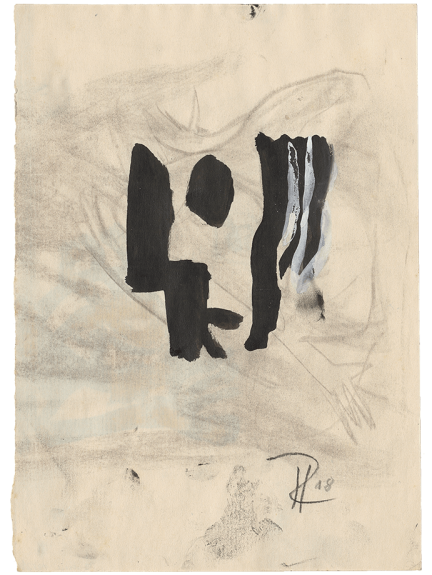 Hans Richter, Dada-Kopf, 1918