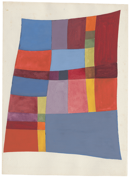 Sophie Taeuber, Rythmes libres, 1919