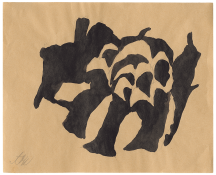 Hans Arp, Prä-Dada-Zeichnung, um 1915